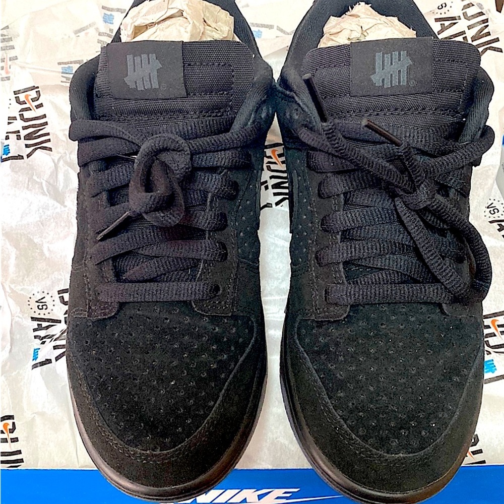 2021 Undefeated x Dunk Low SP 'Dunk vs AF1' 5 ON IT Blk Suede/animal ✔️Men’s 6.5